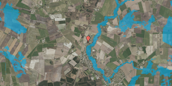 Oversvømmelsesrisiko fra vandløb på Nørregade 33, 6240 Løgumkloster