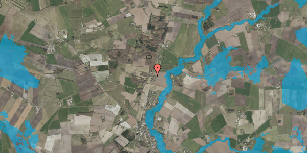 Oversvømmelsesrisiko fra vandløb på Nørregade 36, 6240 Løgumkloster