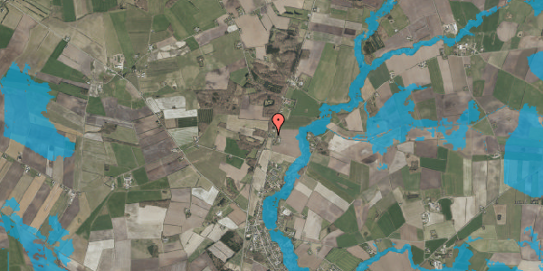 Oversvømmelsesrisiko fra vandløb på Nørregade 39, 6240 Løgumkloster