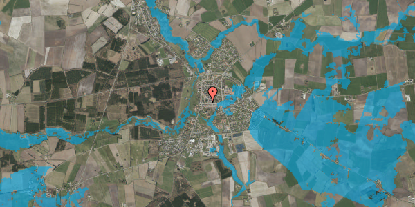 Oversvømmelsesrisiko fra vandløb på Storegade 9B, 1. th, 6240 Løgumkloster
