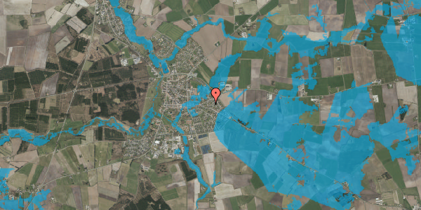 Oversvømmelsesrisiko fra vandløb på Svinget 5B, 6240 Løgumkloster