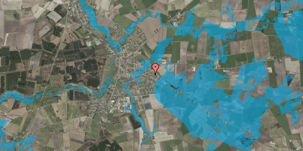 Oversvømmelsesrisiko fra vandløb på Svinget 6A, 6240 Løgumkloster