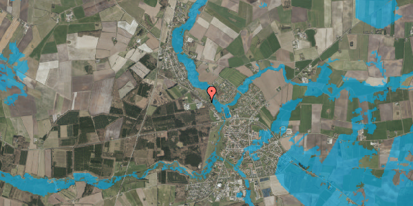 Oversvømmelsesrisiko fra vandløb på Ved Dammen 40, 6240 Løgumkloster