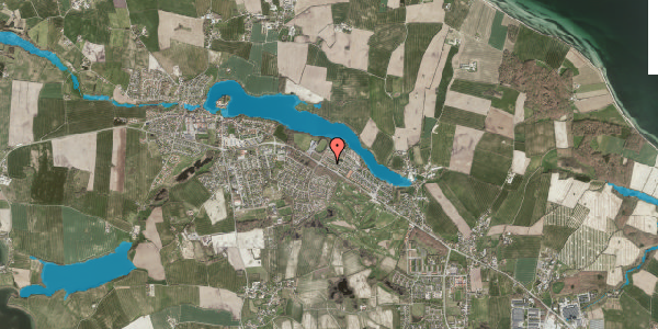 Oversvømmelsesrisiko fra vandløb på Bogfinkevej 11, 6430 Nordborg