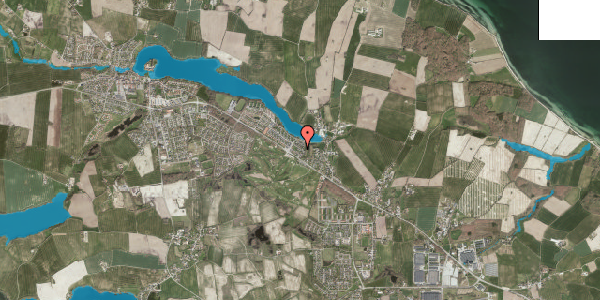Oversvømmelsesrisiko fra vandløb på Fasanvej 6, 6430 Nordborg