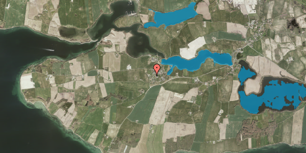 Oversvømmelsesrisiko fra vandløb på Færgevej 54, 6430 Nordborg