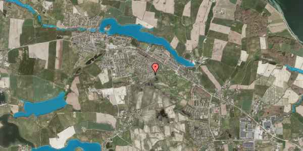Oversvømmelsesrisiko fra vandløb på Myrhaven 23, 6430 Nordborg