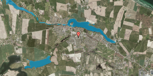 Oversvømmelsesrisiko fra vandløb på Niels Bohrs Vej 13, 6430 Nordborg