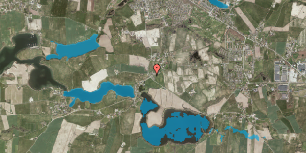 Oversvømmelsesrisiko fra vandløb på Oksbøl Østergade 2, 6430 Nordborg