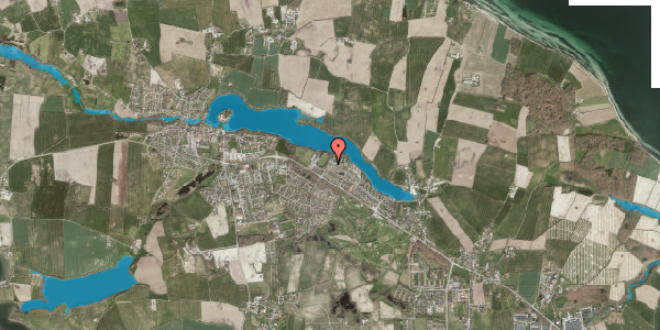 Oversvømmelsesrisiko fra vandløb på Rypevej 21C, 6430 Nordborg