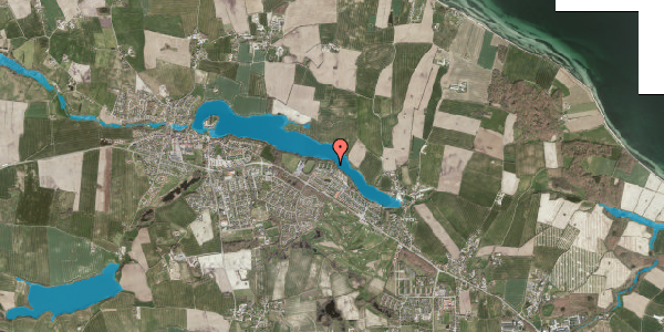 Oversvømmelsesrisiko fra vandløb på Rypevej 42, st. th, 6430 Nordborg