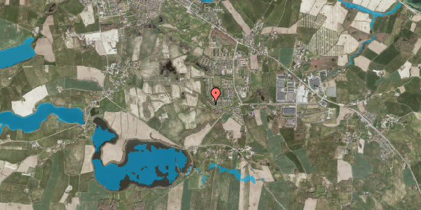 Oversvømmelsesrisiko fra vandløb på Solsikkevej 15, 6430 Nordborg