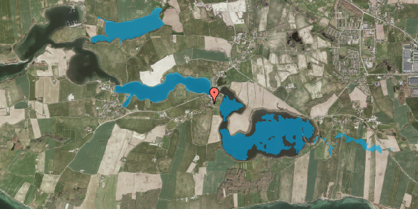 Oversvømmelsesrisiko fra vandløb på Spangsmosevej 10, 6430 Nordborg