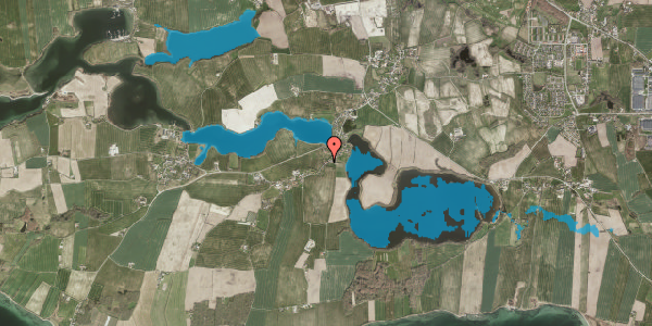 Oversvømmelsesrisiko fra vandløb på Spangsmosevej 14, 6430 Nordborg