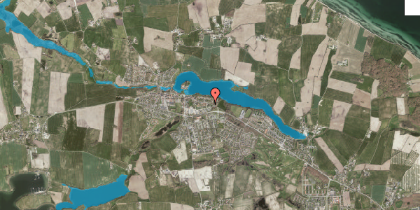 Oversvømmelsesrisiko fra vandløb på Storegade 86, 6430 Nordborg