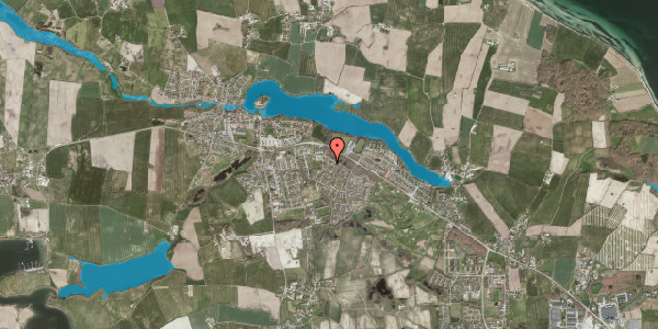 Oversvømmelsesrisiko fra vandløb på Østerhaven 25, 6430 Nordborg
