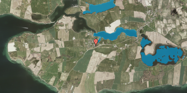 Oversvømmelsesrisiko fra vandløb på Østervej 14, 6430 Nordborg