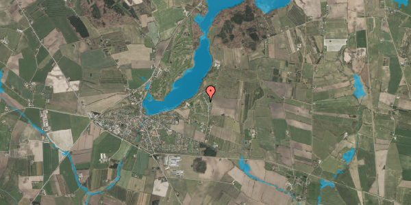 Oversvømmelsesrisiko fra vandløb på Nedersøparken 13, 6630 Rødding