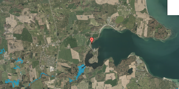 Oversvømmelsesrisiko fra vandløb på Kalvøvej 17, 6230 Rødekro