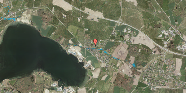 Oversvømmelsesrisiko fra vandløb på Langballe 1B, 6400 Sønderborg