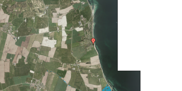 Oversvømmelsesrisiko fra vandløb på Fiskervej 35T, 6470 Sydals