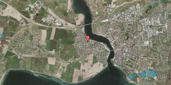 Oversvømmelsesrisiko fra vandløb på Aabenraavej 28, 6400 Sønderborg