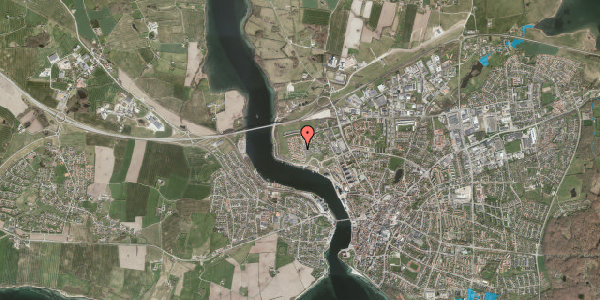 Oversvømmelsesrisiko fra vandløb på Bakkedraget 5, 6400 Sønderborg