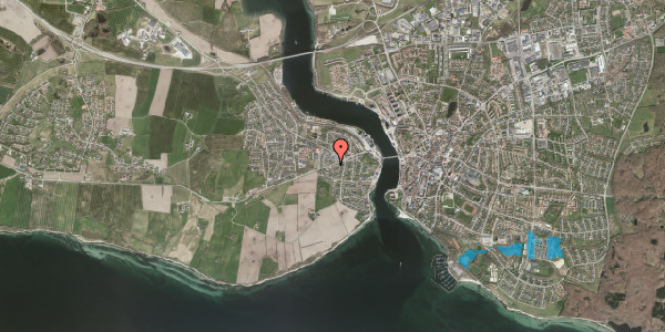 Oversvømmelsesrisiko fra vandløb på Dybbølgade 41, 6400 Sønderborg
