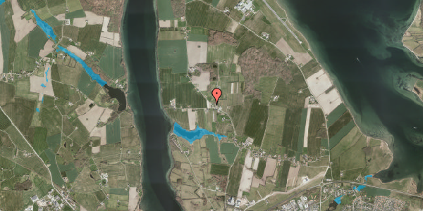 Oversvømmelsesrisiko fra vandløb på Hestehave 25, 6400 Sønderborg