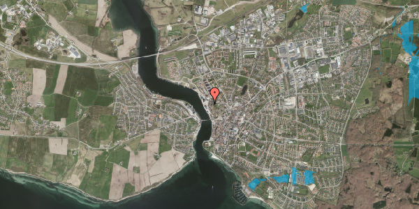 Oversvømmelsesrisiko fra vandløb på Jomfrusti 3, 2. , 6400 Sønderborg