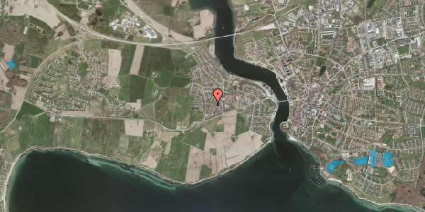 Oversvømmelsesrisiko fra vandløb på Vesterled 40, 6400 Sønderborg