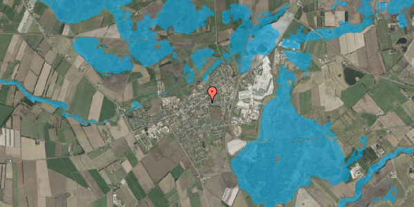 Oversvømmelsesrisiko fra vandløb på Grønnevej 42, st. th12, 6360 Tinglev