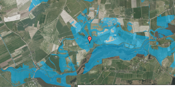 Oversvømmelsesrisiko fra vandløb på Gammel Digevej 3, 6270 Tønder