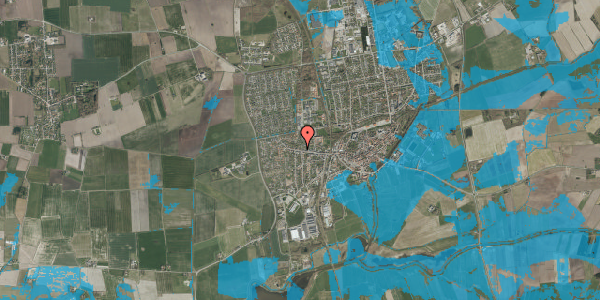 Oversvømmelsesrisiko fra vandløb på Strucksalle 53, 6270 Tønder