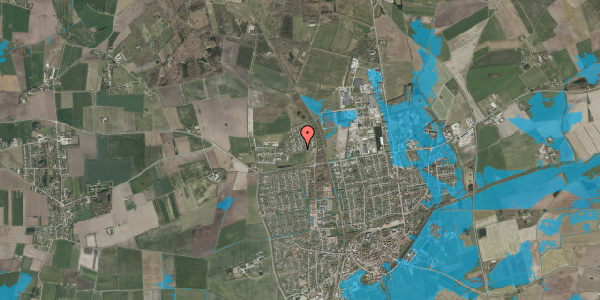 Oversvømmelsesrisiko fra vandløb på Tved 142, 6270 Tønder
