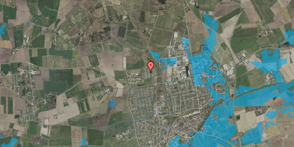 Oversvømmelsesrisiko fra vandløb på Tved 161, 6270 Tønder