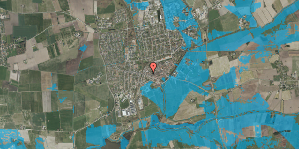 Oversvømmelsesrisiko fra vandløb på Vestergade 56, 6270 Tønder