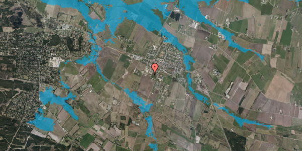 Oversvømmelsesrisiko fra vandløb på Klintingvej 46, st. th, 6830 Nørre Nebel