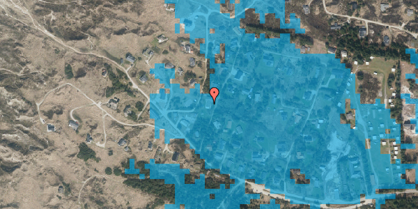 Oversvømmelsesrisiko fra vandløb på Søringen 32, 6840 Oksbøl