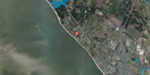 Oversvømmelsesrisiko fra vandløb på Bulbjergvej 10, 6710 Esbjerg V