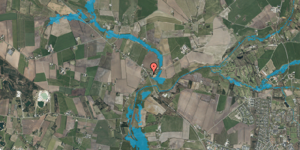 Oversvømmelsesrisiko fra vandløb på Mejerivej 1, 6740 Bramming