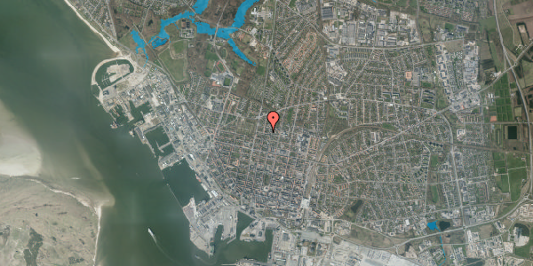 Oversvømmelsesrisiko fra vandløb på Svendsgade 67, 6700 Esbjerg