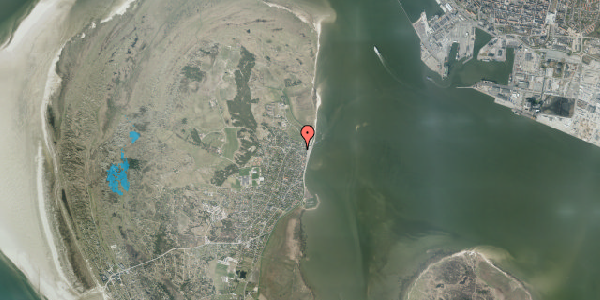 Oversvømmelsesrisiko fra vandløb på Navigationsvej 7, 6720 Fanø
