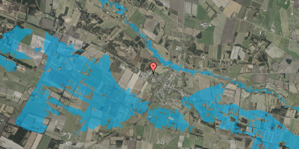 Oversvømmelsesrisiko fra vandløb på Industrikrogen 1, 7200 Grindsted