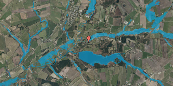 Oversvømmelsesrisiko fra vandløb på Karlsgårde Søvej 28, 6800 Varde