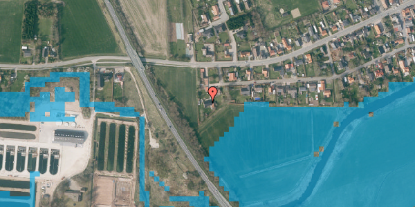 Oversvømmelsesrisiko fra vandløb på Aavej 41, 6771 Gredstedbro
