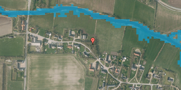 Oversvømmelsesrisiko fra vandløb på Jedsted Klostervej 17, 6771 Gredstedbro