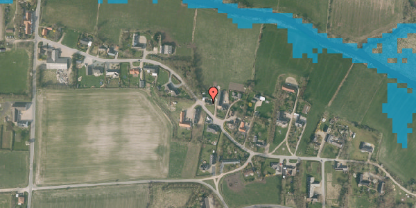 Oversvømmelsesrisiko fra vandløb på Jedsted Klostervej 21, 6771 Gredstedbro