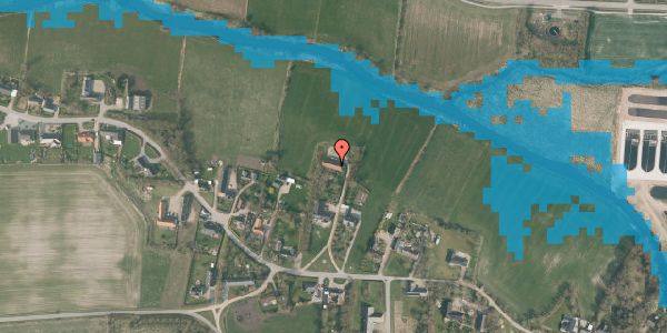 Oversvømmelsesrisiko fra vandløb på Jedsted Klostervej 47, 6771 Gredstedbro