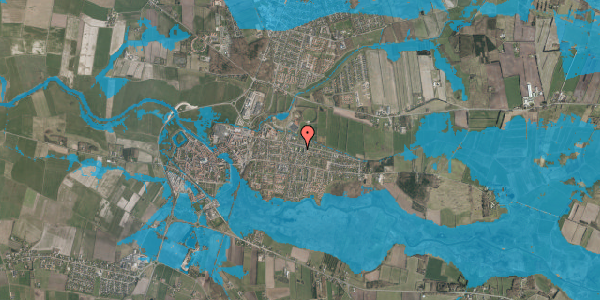 Oversvømmelsesrisiko fra vandløb på Seminarievej 58C, 1. th, 6760 Ribe